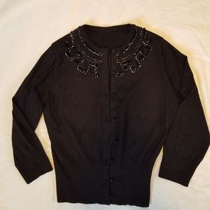 Sequined embellished sweater